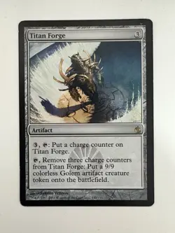 Titan Forge MTG Magic the Gathering Card LP Lightly Played MBS - Image 1