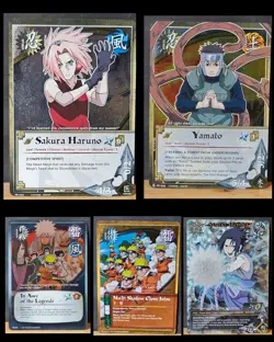 Nurato Lot of 5 Foil Cards M-NM Unplayed Shonen Jump Promos 2002 - Image 1