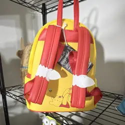Loungefly Disney Winnie the Pooh Plush Mini Backpack Yellow/Red - Image 3