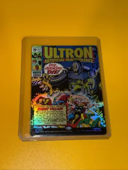 Ultron, Artificial Malevolence (Borderless) (0401) Marvel Super Heroes Foil - Image 1