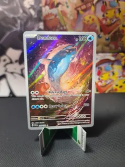 Pokemon TCG Dondozo Scarlet & Violet Base Illustration Rare Card 207/198 - Image 1