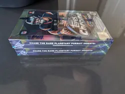 X2 - 2025 Topps Chrome Cosmic Football Hobby Box - X2 - Image 3