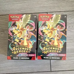 Pokemon TCG Mega Evolution Ascended Heroes Booster Boxes x2 - Image 1
