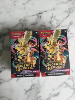 Pokemon TCG: Mega Evolution Ascended Heroes Booster Bundle x2 - Image 1