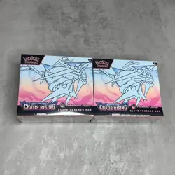 Pokemon TCG: Mega Evolution Chaos Rising Pokemon Center Elite Trainer Box X2 - Image 1