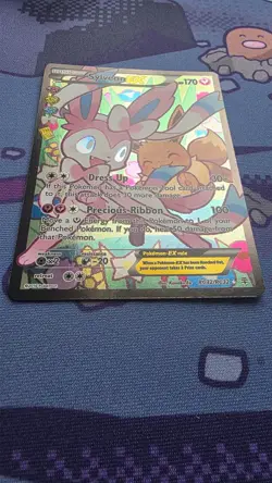 Sylveon EX RC32 Full Art Holo Pokemon Card Generations Radiant Collection LP/NM - Image 3