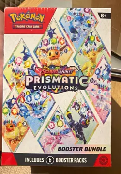 Pokemon Scarlet & Violet—Prismatic Evolutions Booster Bundle 6 Pack x2 Bundle - Image 1