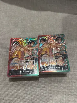 One Piece ST30 Starter Deck EX Luffy And Ace - Deck Brick Only Sealed X2 - Image 1