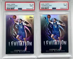 2025-26 Topps Levitation - Cooper Flagg (RC) Mint PSA 9 (x2 Cards) - Image 4