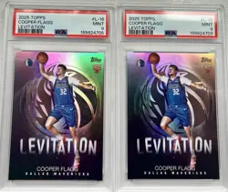 2025-26 Topps Levitation - Cooper Flagg (RC) Mint PSA 9 (x2 Cards) - Image 5
