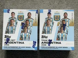2026 Topps Argentina Team Set Box (x2) - Brand New/Sealed - Image 1