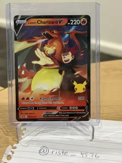 Pokemon Lance's Charizard V - SWSH133 - Celebrations 25th - Promo (x2) - Image 5