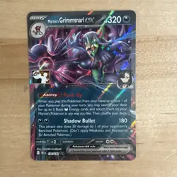 Marnie's Grimmsnarl EX Prize Pack Series 9 Pokemon TCG Mint - Image 1