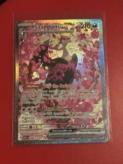 Fezandipiti ex SIR 288/217 NM Pokemon Ascended Heroes Full Art - Image 1