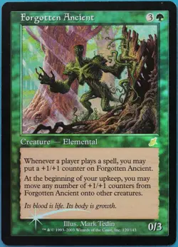 Forgotten Ancient FOIL Scourge PLD Green Rare MAGIC CARD (ID# 516440) ABUGames - Image 1