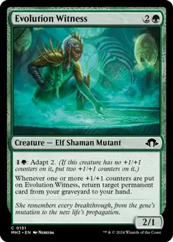 NM - Evolution Witness [MH3 - 151] Modern Horizons 3 - Image 1
