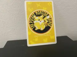 Surfing Pikachu Pokemon Yellow Playing Card Poker Ace Spades - Image 2