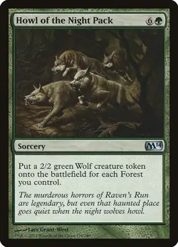 NM - Howl of the Night Pack [M14 - 178] Magic 2014 (M14) - Image 1