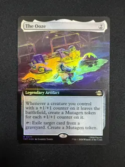 The Ooze (EXTENDED FOIL) - TMNT (Magic) NM - Image 1