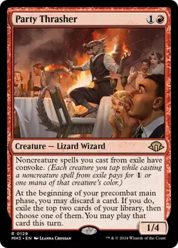 1x PARTY THRASHER - Modern Horizons - MTG - Magic the Gathering - Image 1