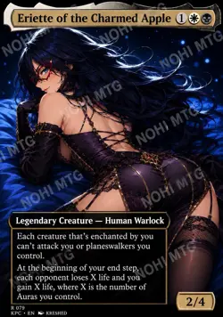 Eriette Of The Charmed Apple - Magic the Gathering Alter Waifu Anime - Image 1