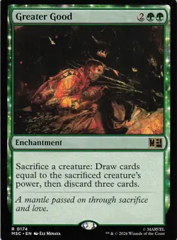 Greater Good R Commander: Marvel Super Heroes 174 NM - Image 1