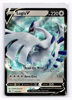 Lugia V SWSH: Sword & Shield Promo Cards - Pokemon NM SWSH301 - Image 1