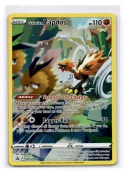 Galarian Zapdos SWSH: Sword & Shield Promo Cards - Pokemon NM SWSH283 - Image 1