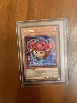 Konami Yu-Gi-Oh! TCG Griffoh Secret Rare Foil 1st Ed CORE-ENSP1 Promotional Card - Image 1