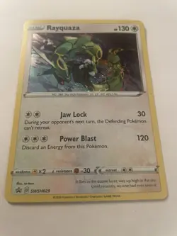 2020 Pokemon Rayquaza SWSH029 SWSH: Sword & Shield Promo Cards Holo - Image 2