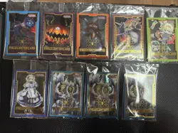 Yugioh Field Cards X9 Dark Magician of destruction Etc.. Sealed in plastic Mint - Image 1
