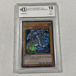 Yu-Gi-Oh! Blue-Eyes White Dragon 25th Anniversary Ultra Rare BCCG 10 LC01-EN004 - Image 1