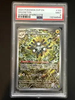Magneton 159 Sv: Scarlet & Violet Promo Cards Holo PSA 9 - Image 1