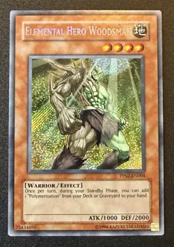 Yu-Gi-Oh! TCG Elemental Hero Woodsman PP02-EN004 FOIL - Image 1