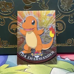 2000 Topps Chrome Red Logo Pokemon Series 1 #04 TV Animation Edition NM - Image 1
