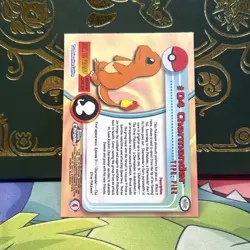 2000 Topps Chrome Red Logo Pokemon Series 1 #04 TV Animation Edition NM - Image 2