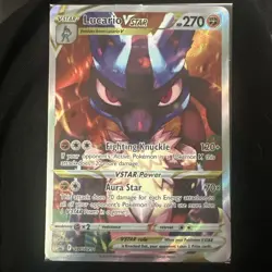Lucario VSTAR SWSH291 SWSH: Sword & Shield Promo Cards Holo SEALED - Image 1