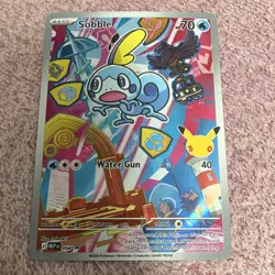 Nintendo Sobble Holo Promo MEP 054 English 2026 70 HP Basic Pokemon TCG - Image 1