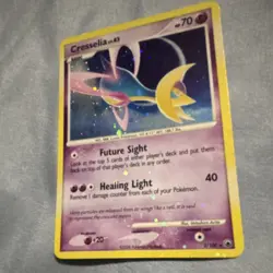 Pokemon Cresselia Majestic Dawn 2/100 Holo Rare English 70 HP Basic 2008 TCG - Image 2