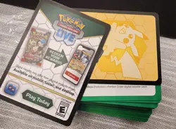 100x Perfect Order Code Cards Booster Pokemon TCG LIVE - Image 1
