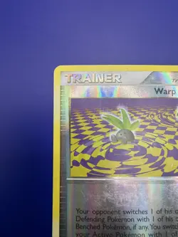 ⚡Warp Point 116/130 Diamond and Pearl Reverse Holo LP Pokemon Card 2007 - Image 4