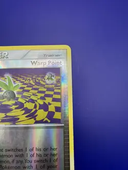 ⚡Warp Point 116/130 Diamond and Pearl Reverse Holo LP Pokemon Card 2007 - Image 5