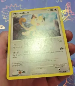 Meowth 106/146 Legends Awakened Pokemon Card NM - Image 4