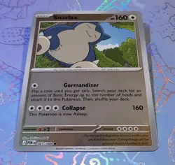 Snorlax 063/088 Perfect Order Reverse Holo Pokemon Card NM+ - Image 3