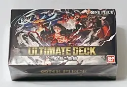 Bandai Ultimate Deck the Three Captains ST-10 Japanese ONE PIECE Card Game - Image 2