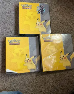 Huge Pokemon TCG 3 Binders Lot – Multiple Binders Included – Approx. 600+Cards! - Image 2