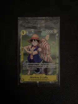 One Piece CCG Monkey.D.Luffy OP10-111 Rare Promo Card Factory Sealed NM - Image 1