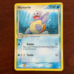 Wartortle 42/100 Uncommon EX Crystal Guardians Pokemon Card - Image 1