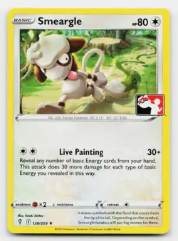 Smeargle 2022 Prize Pack Series Cards 128/203 - Image 1