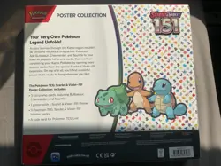 Pokemon 151 Poster Collection Charmander, Squirtle, Bulbasaur Promo Cards - Image 2